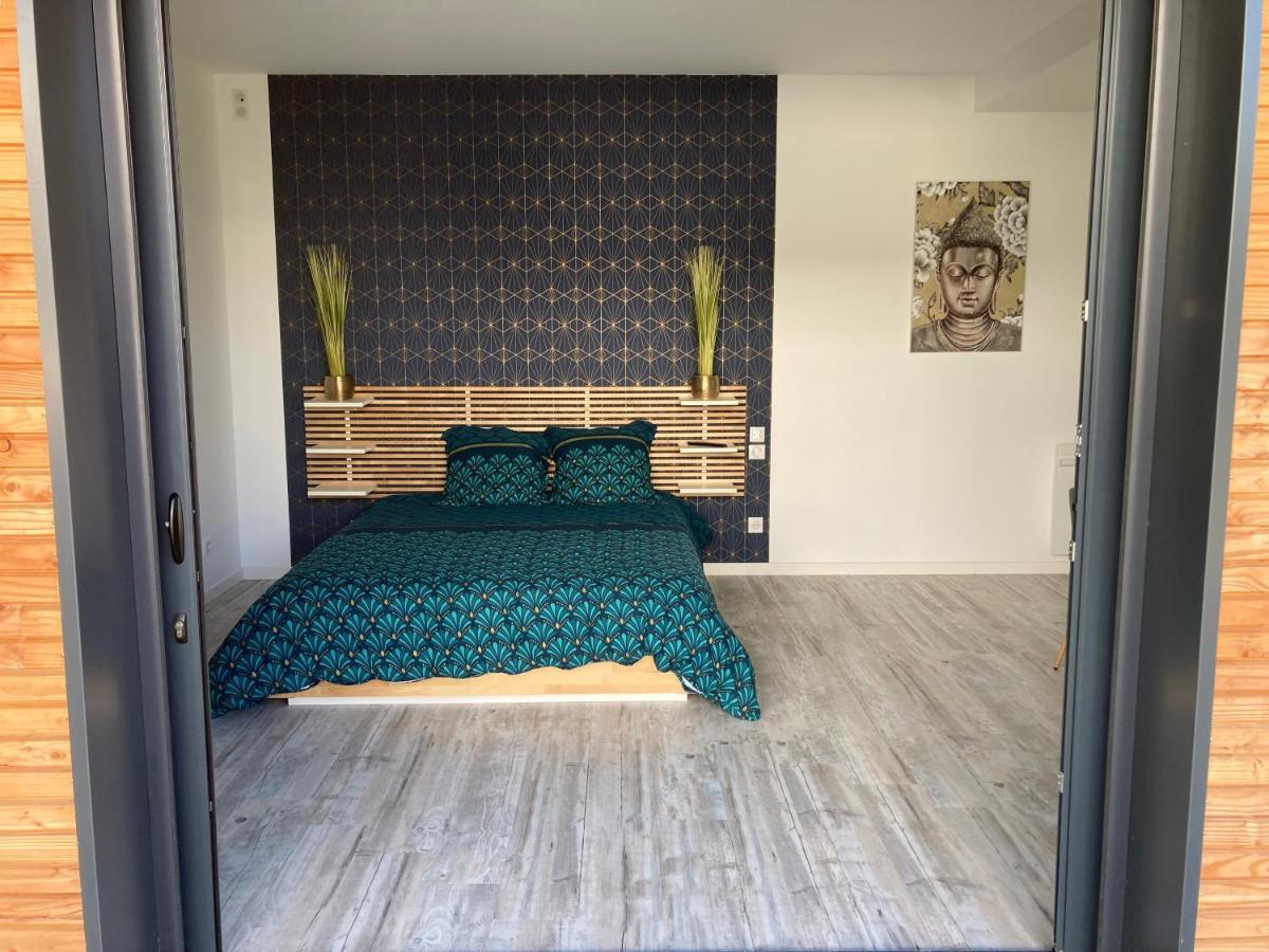 Adorable Studio D'Hote Zen Et Paisible Les Gonds Exterior foto